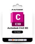 Autodesk Civil 3D premium italia online 12 mesi